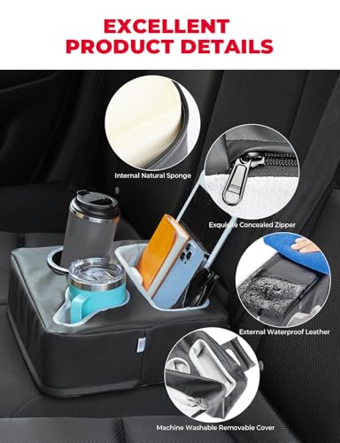 Kemimoto B1628-01101 Car Cup Holder, Back Seat Cup Holder thumb #3