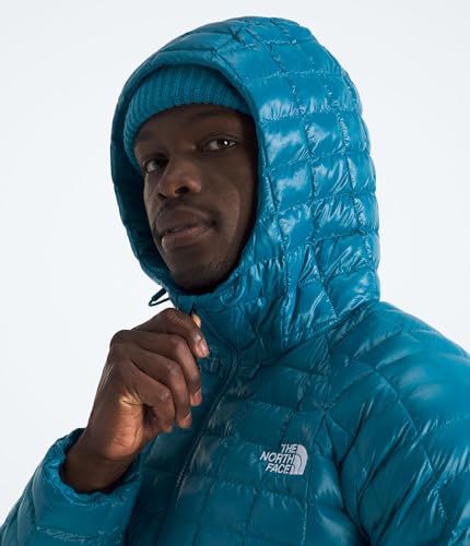Image of THE NORTH FACE Men's Thermoball Hooded Jacket | Lightweight, Wind & Water Resistant Fabric, Synthetic Insulation