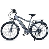 kit bicicleta electrica 29 pulgadas ✅ FRENOS HIDRÁULICOS: Los frenos hidráulicos aseguran una potencia de frenado precisa en todas las condiciones climáticas. Nuestros discos de freno cuentan con una superficie de frenado con muchos orificios pequeños para aumentar el área efectiva para absorber y disipar el calor generado durante el frenado y tienen un 30 % más de superficie en comparación con los discos de freno mecánicos comparables.