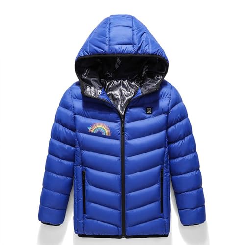Kids Heated Jacket Boy Girl Hood Jackets 3 Temperature Levels Heated Coat USB Body Warmer Rechargeable Heating Jacket4