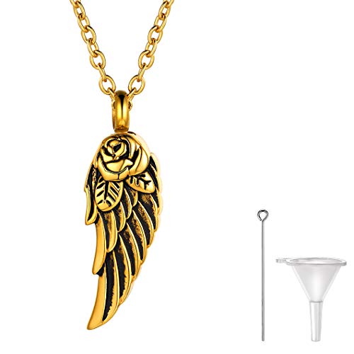 Collier mémorial avec boîte cadeau pour le deuil d'un proche