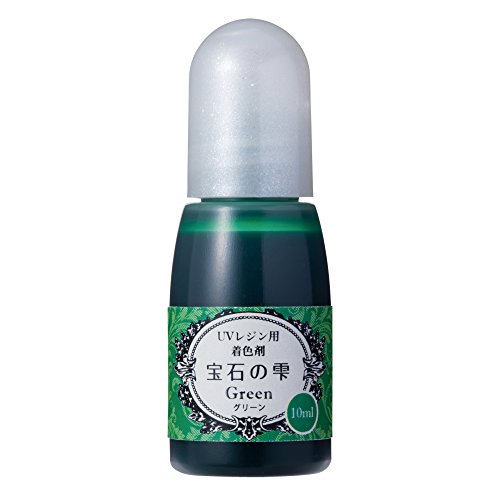 レジン着色剤 パジコ 宝石の雫 グリーン 10ml 403039