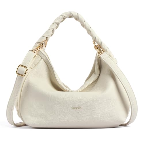 Image of EXOTIC Luna Braided Sling Bag for Women | Soft Structured Hobo Bag | Adjustable Strap | Multi Pocket | Elegant Everyday Purse