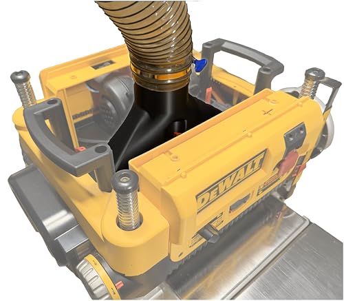 Improved Overhead Dust Port for DeWalt DW735 & DW735X - For 4 Dust Collection Hoses - Made in USA!