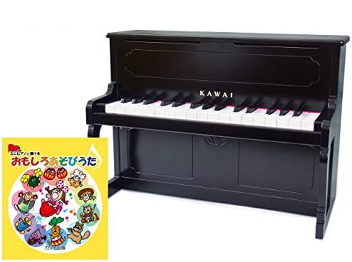 Amazon | カワイ ミニピアノ アップライトピアノ ブラック 黒 木製 