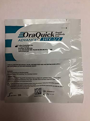 Orasure OraQuick Advanced HIV-1 and HIV-2 Home Test Kit FDA Approved