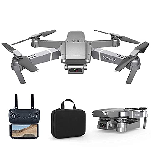 Wyxy Drone con cámara Quadcopter UAV con cámara de 48MP Video 4K Gimbal de 3 Ejes Tiempo de Vuelo de 34 min, función de Sensor de Gravedad, despegue/Aterrizaje con una tecla, Plata 720P (Plata
