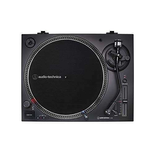 Audio-Technica At-Lp120Xusb Direct-Drive Turntable (Analog & Usb), Black, Hi-Fidelity, Plays 33 -1/3, 45, And 78 Rpm Records, Convert Vinyl To Digital (At-Lp120Xusb-Bk-Cr) (Renewed) #TOP2