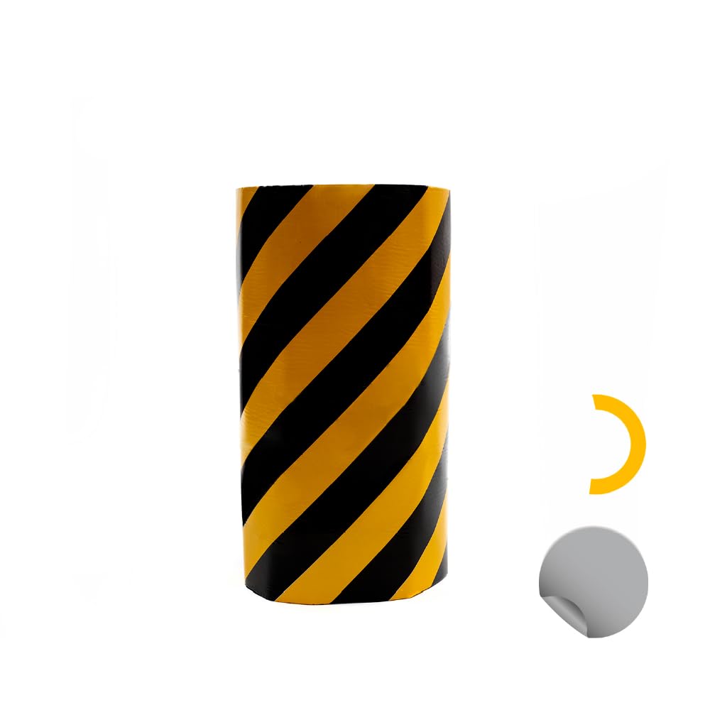 Normaluz - Protector de Columnas y Paredes para Garaje | Manta Bobina Autoadhesiva Flexible y Resistente | Protege Puertas y Vehículos con Instalación Fácil 5MT x 50 CM x 1CM