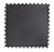 VersaTex Garage Floor 18 x 18 inch Square Rubber Diamond Plate Interlocking Floor Tiles for Home Gym, Garage Flooring, Trade Show Flooring, Basement Tiles, 8 Pack (Black)