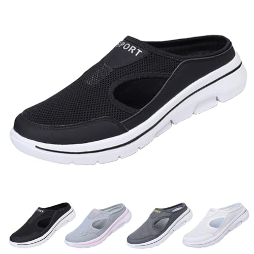 Comfort Breathable Support Sports Sandals, Heelless Air Breathable Mesh Sport Sandals