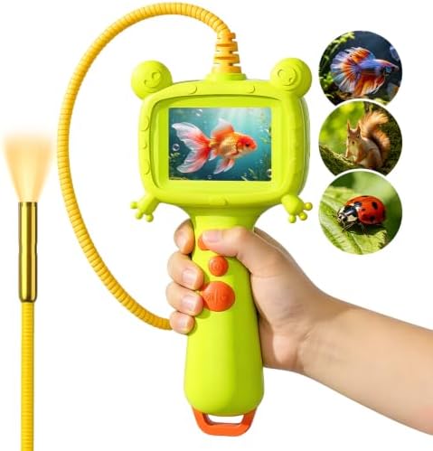 MINIBEAR Borescope Camera with Light for Kids, STEM Science Educa...