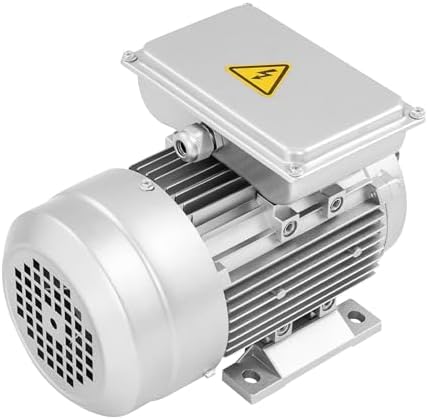 Moteur électrique 750 W – 240 V, 1380 Tr/min, Arbre 19 Mm, Rendement 71%, Monophasé, IP55, Ventilateur/machine-outil
