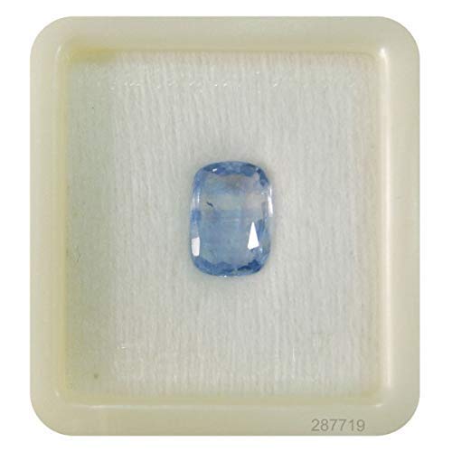 Saphir bleu Neelam 8.25 Ratti : sublimez vos tenues de soirée avec une gemme naturelle