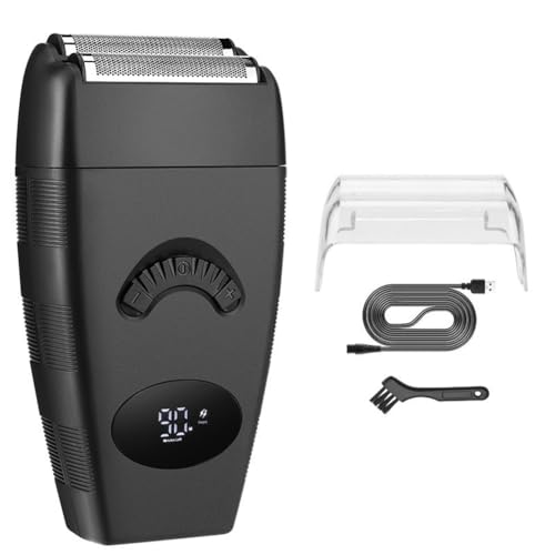 JOFUUM Recortadora de Pelo con Carga USB, Cortadora de Pelo Eléctrica, Máquina de Afeitar para A Prueba de Agua