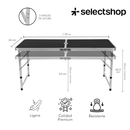 Mesas Y Sillas, Outdoors mesa plegable Marca SELECTSHOP (3)