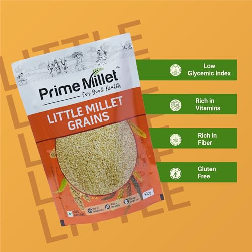 Image of Prime Millet For Good Health Organic Jowar Flour | Whole Jowar Grain | High Fiber | Stone Ground | Premium Quality | Healthy Flour for Roti, Bhakri, Dosa & Everyday Meals, 1.5 Kg(Pack of 2 x 750g)