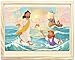MoinKidz Bible Puzzles Kids, 4-in-1 Wooden Puzzles in Box, Religious Christian Toys for Toddlers, Christmas Puzzle for Kids, Jesus Walks on Water | Jesus with Children | Lost Lamb (New Testament)