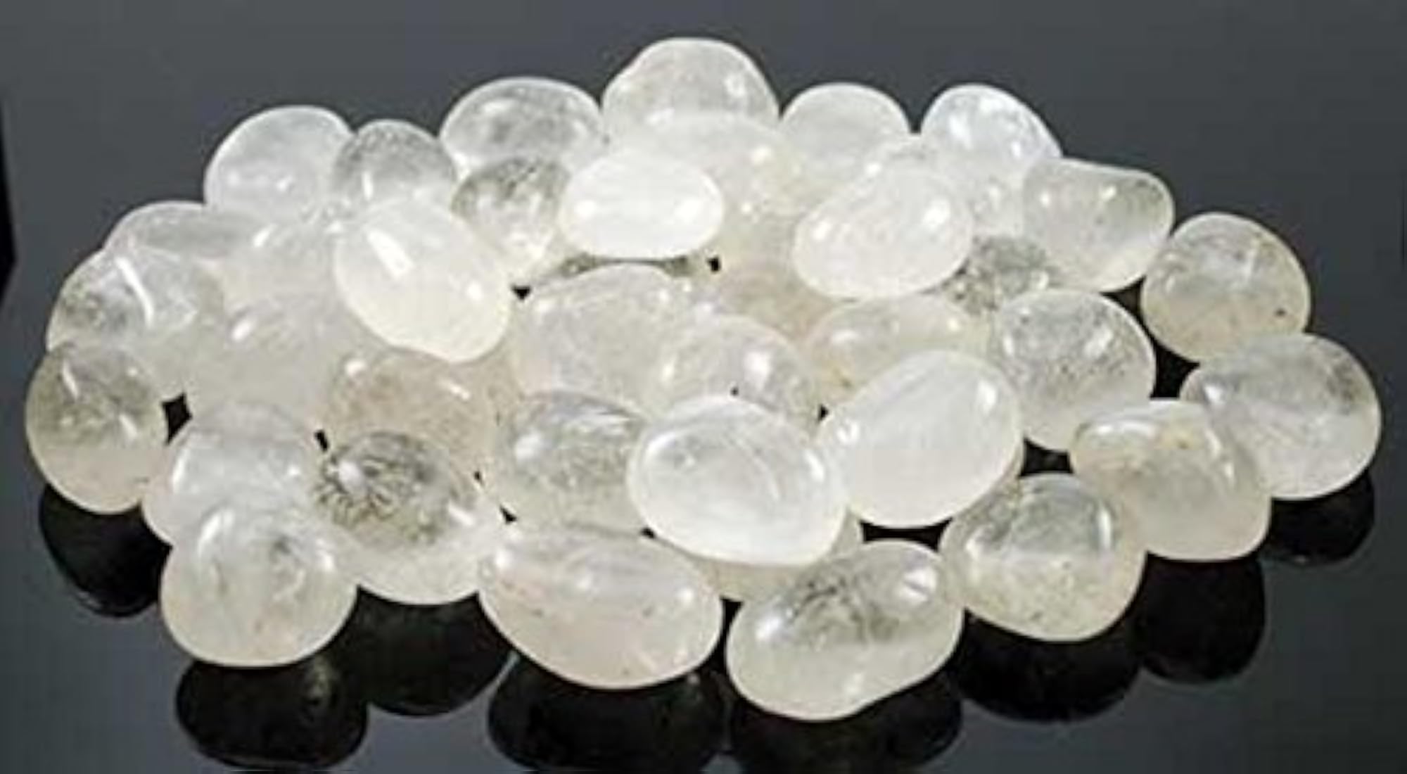 Astroghar Clear Quartz Crystal Tumbles, Healing