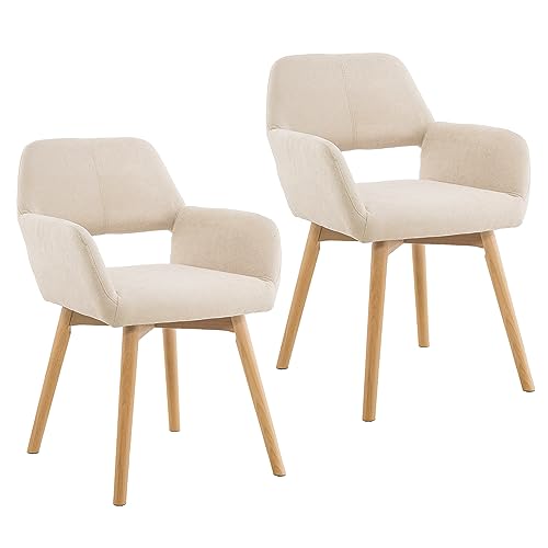 YEEFY Mid Century Modern Dining Chairs Set of 2 & 4 & 6 Comfy Accent Chair...