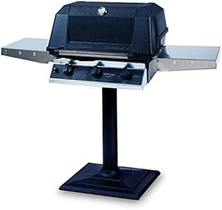 MHP WHRG4DD Hybrid Natural Gas Grill W/SearMagic Grids On Bolt Down Post