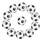 CORHAD 16 Tischfußball Ersatzbälle 36mm aus Widerstandsfähigem Harz Kleiner Fußbälle für Tischkicker Kompatibel mit Meisten Tischfußballtischen Zubehör für Freizeit und Partyspiele