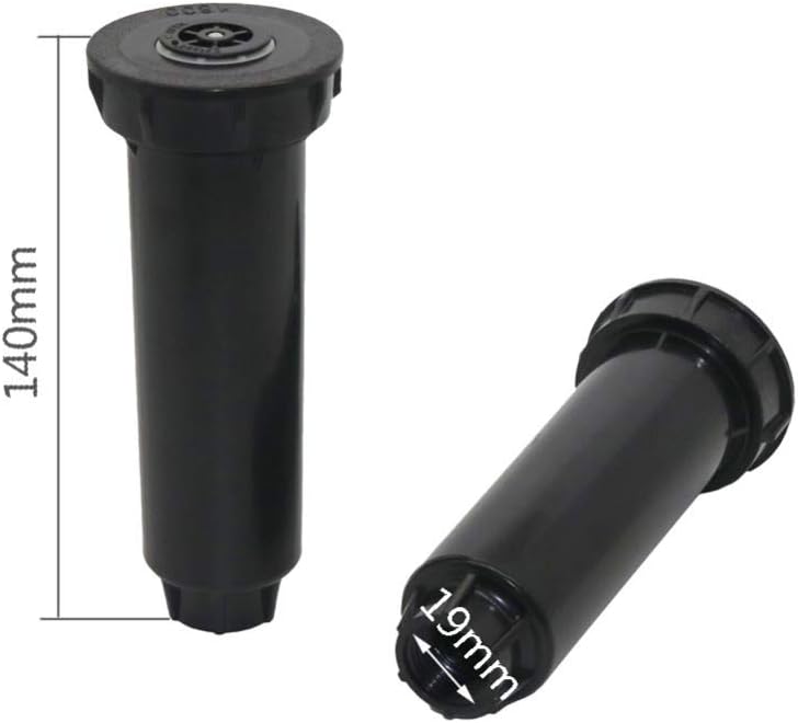 Gardening Watering System Tools 5 Pcs 25~360 Degree Adjustable Pop Up Sprinklers With 1/2 Inch Female Thread Garden Lawn Watering Sprinkler Head