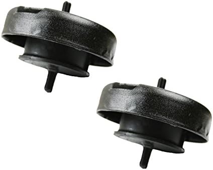 K0524 Compatible with Fits 1984-1991 Mazda RX-7 1.3L Coupe Front Left & Right Motor Mount Set 2PCS : A6411, A6411