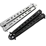 2Pack Folding Comb Unique Metal Training Butterfly Comb for Beard Brushe Styling Tool