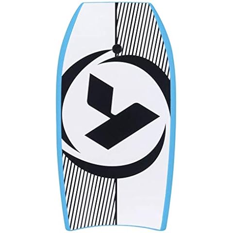 Yello Slick Corp Bodyboard, White Cover