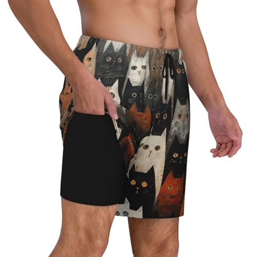 Bañador de gato para hombre ideal para tus vacaciones de surf y piscina 6