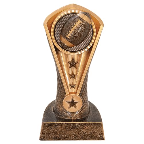 Express Medals 1 Pack of 6.5 Inch Tall Cobra Football Trophy Awards Boys Girls Mens Women Flag Touch Youth Team Trophies Award Tournament Champion Winner Event Prize Gift CA194