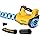 APEXPOWER Cordless Leaf Blower for DEWALT 20V Battery, 650CFM/160MPH, 26000RPM Brushless Leaf Blower Cordless w/Turbo & 4 Spe