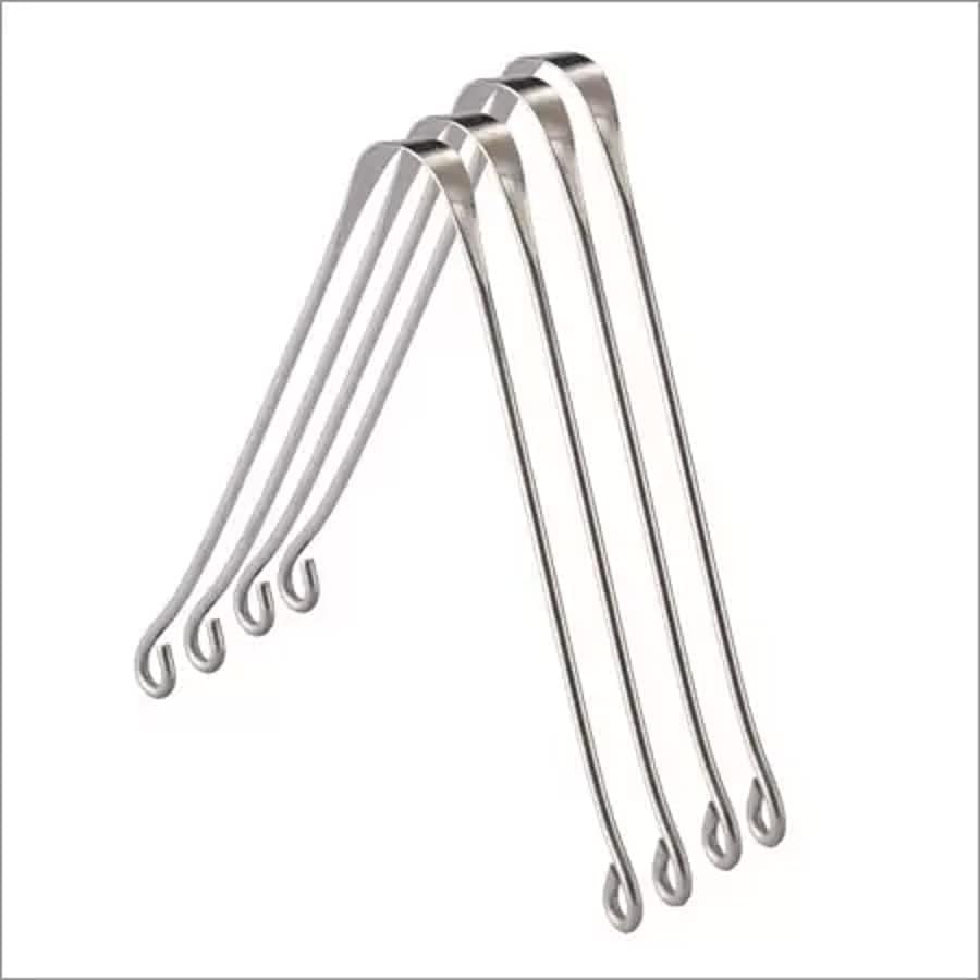 (Pack of 12) Kedar Steel Tongue Cleaner : An Anti-Microbial Tongue Cleaner for Managing Oral Health | Reduces Bad Breath & Supports Digestive Health | Comfortable & Flexible Handle