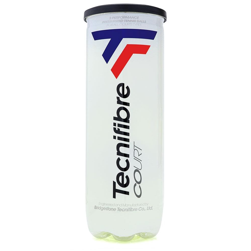 Tecnifibre Court Balls Can|1 Can|3 Balls
