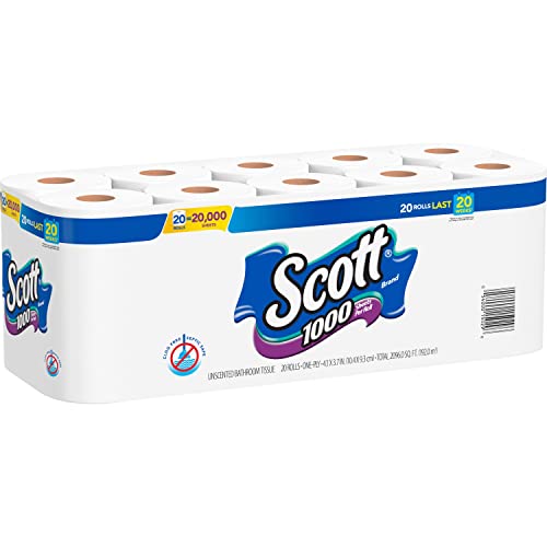 Image of Scott, KCC20032, Toilet Paper /Bath Tissue, 20 / Pack, White