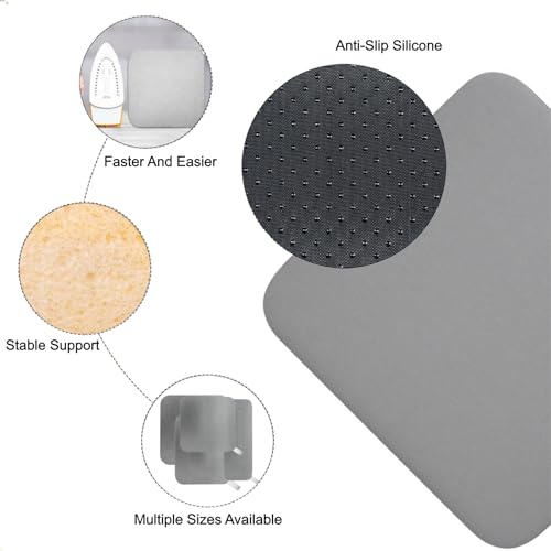 Creatorally Hitzepress Schutzmatte, Hitzepressmatte für Easy Press, Hitzebeständige Schutzunterlage für HTV Bügelfolien für Craft Vinyl Bügeltransfer (4 Größen)