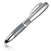 Produktbild Tutoy 3 In 1 Kapazitive Harte Leinwand Pen Mit Led Flashight Kugelschreiber-Grau