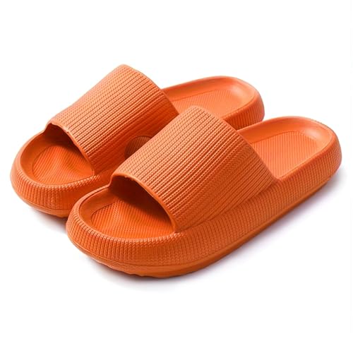 HZDHCLH Women's Slide Sandals - Comfortable House Slippers for Indoor and Outdoor, Non-Slip Platform Slippers for Men and Women