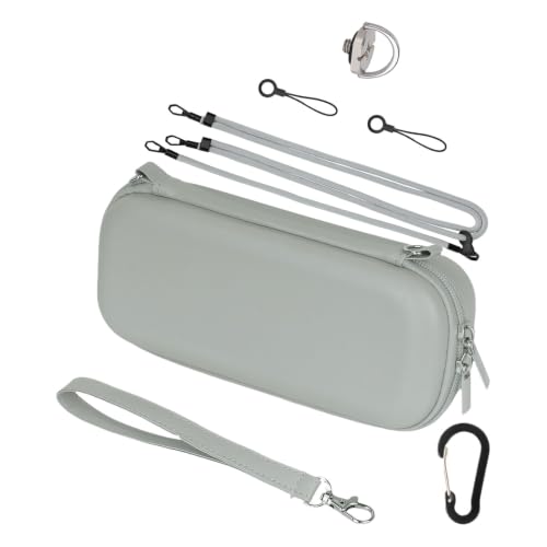 Pocket 4P�p�n�[�h�V�F���J�����P�[�X, �O���[ �X�g���b�v�t�� | �A�E�g�h�A���s��r�f�I�M�A�p�̃��b�V���|�P�b�g�t���A�P�[�u���A�o�b�e���[�A�J�[�h�p�̃n���h�X�g���b�v�t��