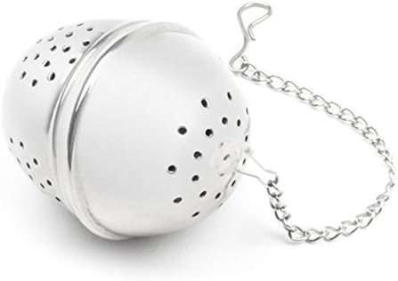 Miniatura 2 de Fox Run Craftsmen, us kitchen, FOXW9 Bola de té de acero inoxidable, 1.5 x 1.5 x 6.25 pulgadas, metálica