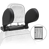 🚗【Substantial Brace & Environmental Material】Reposacabezas coche cojin adopta cuero de PU de primera calidad y espuma de memoria pura de rebote lento hacen que el tacto sea más cómodo, usando esta almohada del cuello del coche, sus hijos y su familia pueden dormir tranquilamente sin ninguna preocupación.Con la abrazadera sustancial de la articulación, no se preocupe por la grieta incluso su cabeza puso mucha presión sobre ella.