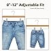 HOUSE DAY Premium Wooden Pants Hangers 25 Pack, Solid Lotus Wood Skirt Hangers with 2-Adjustable Clips, Heavy Duty & Anti Slip Wood Bottom Hanger for Slacks, Jeans, Trousers, Shorts (Natural)