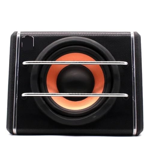 Caisson de basses voiture actif 8 pouces trapézoïdal pour coffre - 3