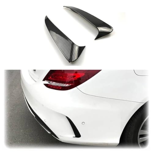 Diffuseur d'ailes lèvre carbone pour Benz Classe C W205 C63 4DR 2015+ - 2