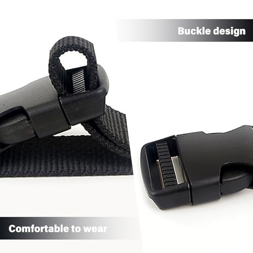Belt Men 47.2'' Nylon Belt with Adjustable Snap Buckle Easy to Use Comfortable Battle for Daily and Martial Use, sports2