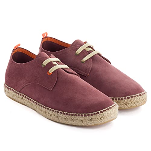 Altalena da uomo di Yute e pelle. Realizzata a