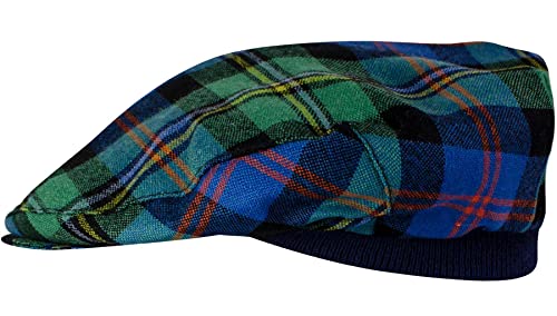 Casquette plate Malcolm Tartan Ancient : l'idée cadeau écossais idéal et mixte