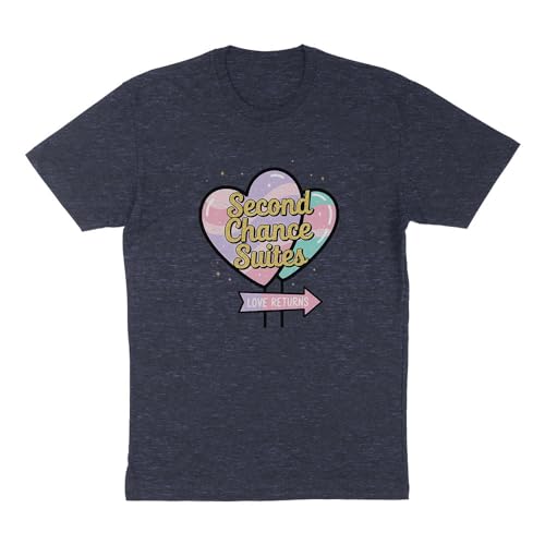 TeesAndTankYou Second Chance Suites Shirt Unisex Small Heather Navy