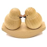 Ich liebe dich Holzente als dekoratives Geschenk für Freundin, Freund, Ehemann, Paare, Ehefrau – Lustige Geschenkideen für Hochzeitstag, Valentinstag, Geburtstag, Einweihungsparty, Hochzeitsgeschenk